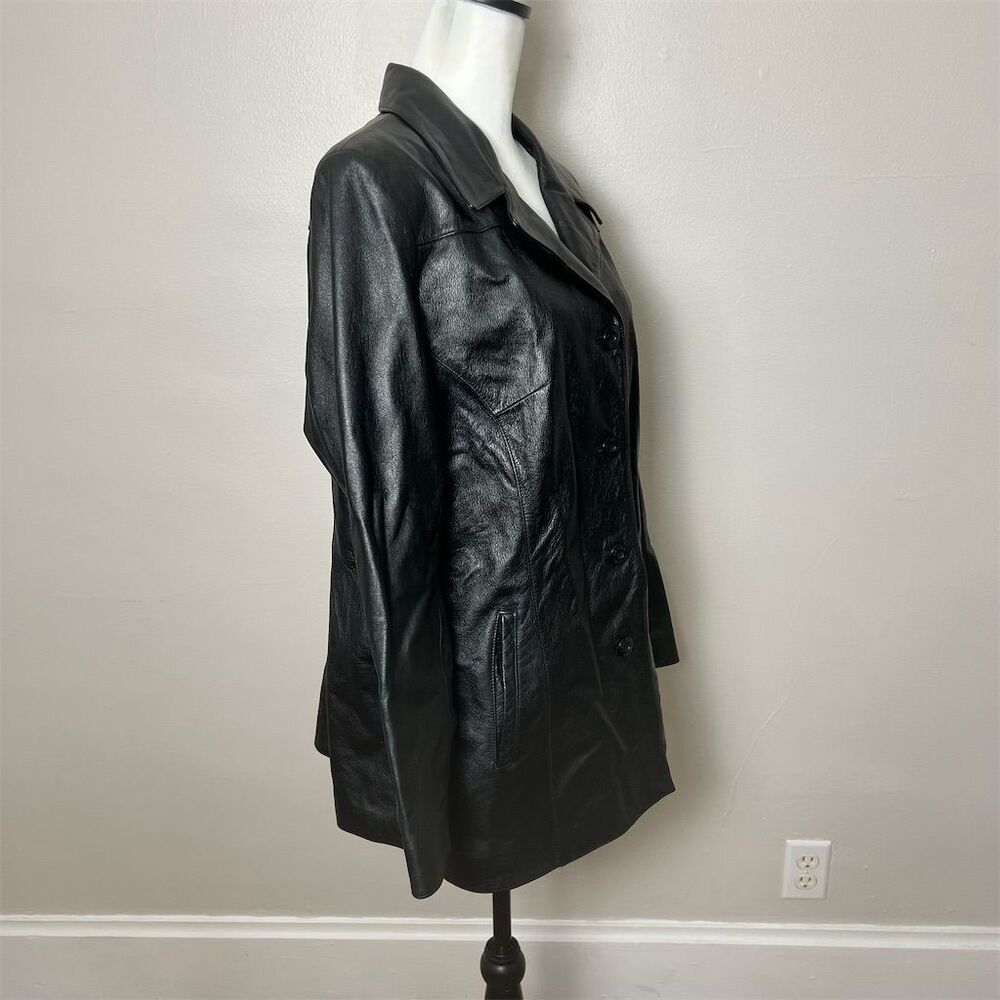 Wilsons Leather Women's Black Basic Jacket Size L… - image 6